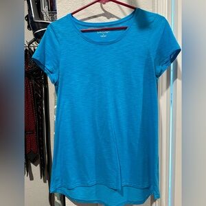 Lilly Pulitzer Etta Scoop neck top size S in Electric Blue